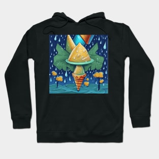 ice cream   art Hoodie